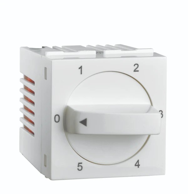2M – 5Step Fan Regulator (Full Rotary) 240V~50-60 Hz White Special 7 Lisha