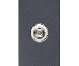 1M – TV Antena Sockets (Coaxial 40-862 MHz) Graphit Grey Special 7 Lisha