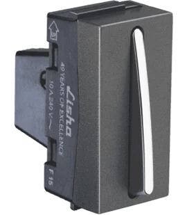 7400.png 10A 1W Switch With Indicator Graphit Grey Slimz Lisha
