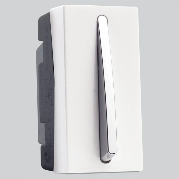 7400WH.jpg 1M – 10A 1way Switches White Slimz Lisha