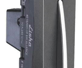 Bell Push Switch With Indicator Graphit Grey Slimz Lisha