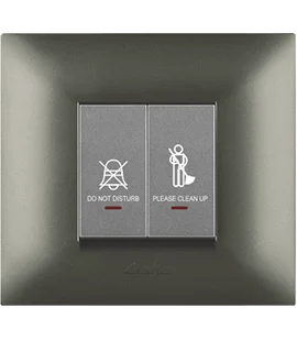 7604.png 2M – Do Not Disturb / Make my room Indicator unit (Inside Room) 240~50-60 Hz (Prices are without Frame) Graphit Grey Special 7 Lisha