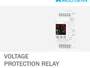 VPR-33 VOLTAGE & CURRENT PROTECTION RELAY – DIN RAIL 75 X 45 X 110 MULTISPAN