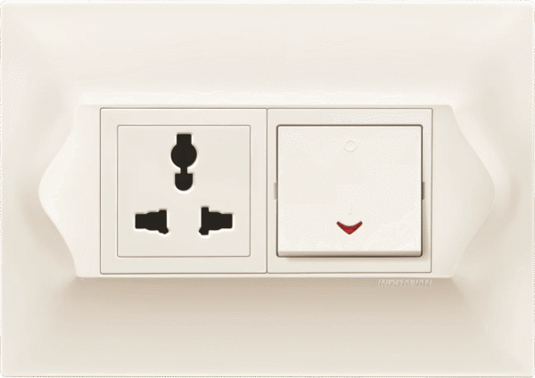 Glint Modular Plate – White 4M – Indoasian
