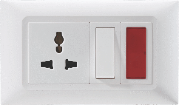 6A 3 Pin Universal socket – Indoasian