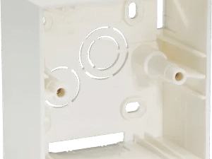 PLASTIC SURFACE BOX 1/2 MODULE – Indoasian
