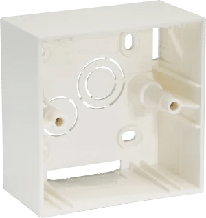 PLASTIC SURFACE BOX 1/2 MODULE – Indoasian
