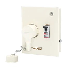 20A SP Caretron Plastic P&S Box with MCB – Indoasian