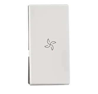 1 way 6A switch with fan mark – Indoasian