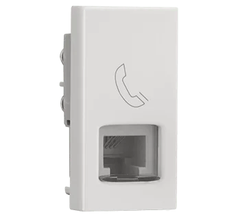 Tel socket (with shutter) – Indoasian