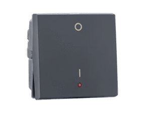20A DP Switch with indicator (Grey) – Indoasian