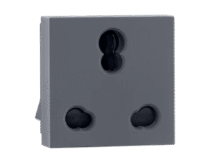 6/16A socket (Grey) – Indoasian