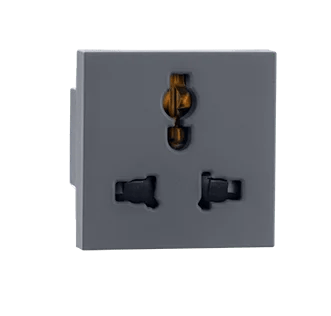 Multistandard socket (Grey) – Indoasian