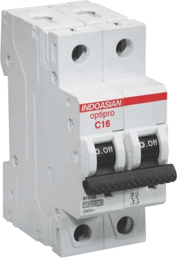 32A SPN C Optipro AC MCB – Indoasian