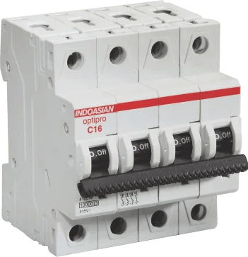 6A FP C Optipro AC MCB – Indoasian