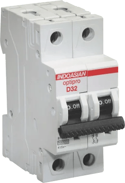 2A DP D Optipro AC MCB – Indoasian