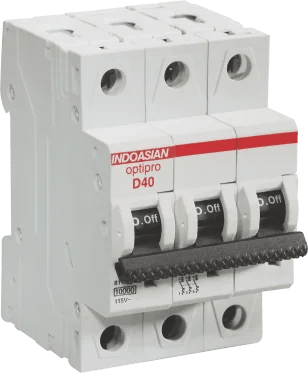 13A TP D Optipro AC MCB – Indoasian