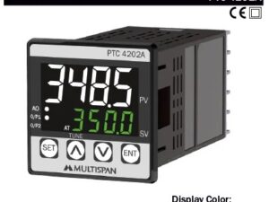 PTC-4202A UNIVERSAL INPUT PID CONTROLLER WITH ANALOG OUTPUT & MODBUS FACILITY 48 X 48 X 95 MULTISPAN