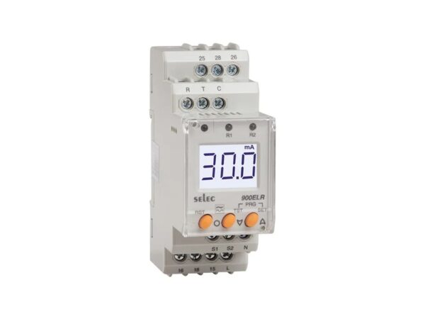 900ELR | Digital Earth leakage Relay, Din Rail – Selec