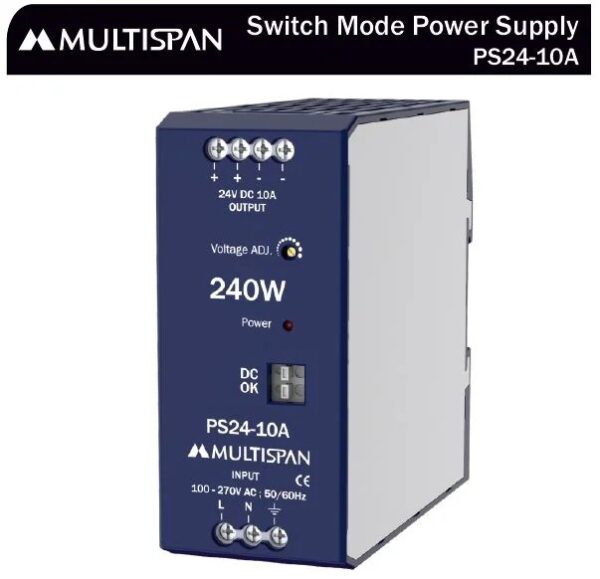 906309ps24-10a.jpg PS24-10A Power Supply 125 X 55 X 135 MULTISPAN