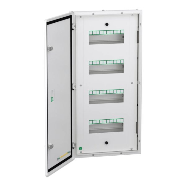 A9HFD440_Door-open_Image_1500x1500.jpg A9HFD440 | Acti 9 – Flexi tier DB – double door metal – 4 tier 40 modules – Schneider Electric