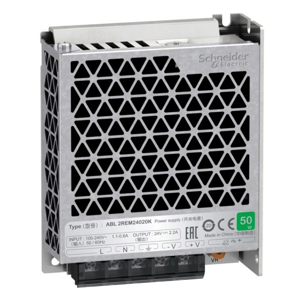 ABL2_64986_CPSCT17002_1500x1500.jpg ABL2REM24020K | single phase power supply, 100…240V input, 24V DC output, 53W, 2,2A – Schneider Electric