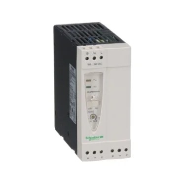 ABL8REM24050_DA19_web.jpg ABL8REM24050 | regulated SMPS – 1 or 2-phase – 100..240 V AC – 24 V – 5 A – Schneider Electric