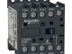 CA2KN22B7 | TeSys K control relay – 2 NO + 2 NC – <= 690 V - 24 V AC coil - Schneider Electric