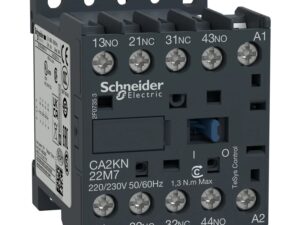 CA2KN22F7 | TeSys K control relay – 2 NO + 2 NC – <= 690 V - 110 V AC coil - Schneider Electric