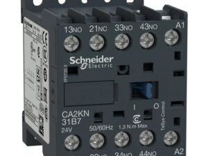 CA2KN31F7 | TeSys K control relay – 3 NO + 1 NC – <= 690 V - 110 V AC coil - Schneider Electric