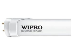 Wipro Garnet T8 20W LED Tube Light – 4Ft, Cool White (6500K) | Energy-Efficient & Long-Lasting | Model D642065