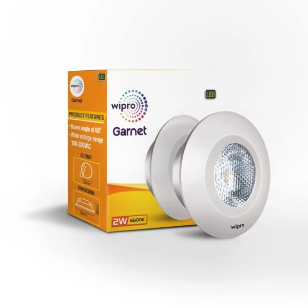 Wipro 2W Cabinet Spotlight – Blue, 2W