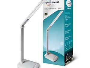 Wipro 5W LED Table Lamp – Dimmer, Cool White, 5W