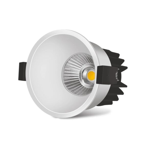 DC031227.jpg Wipro 12W Alpha Trimless COB LED Light – Warm White (2700K), 940 Lumens | 36° Beam Angle, 75mm Cutout | Aluminium PDC Heat Sink | Ideal for Home, Office & Store Display | Pack of 1 | Model DC031227