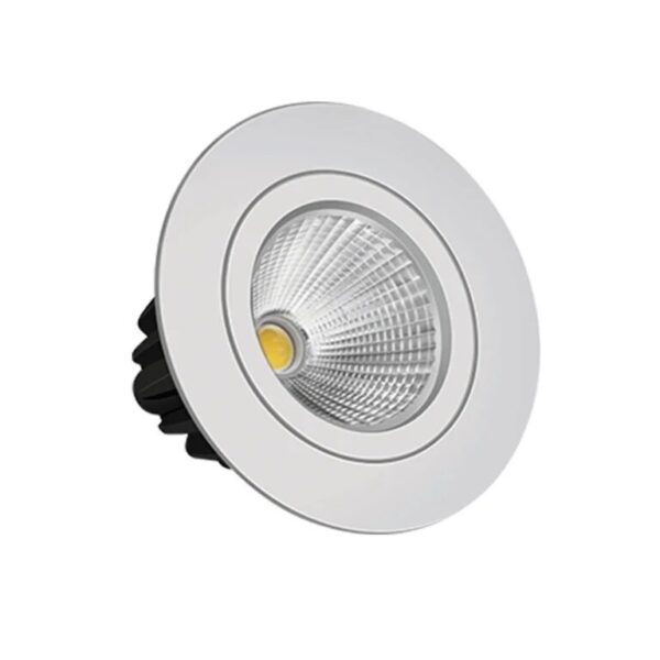 DC10365.jpg Wipro Garnet 3W COB Spotlight – Cool White (6500K), 210 Lumens | 35° Beam Angle, 55mm Cutout | Adjustable Design, Aluminium Housing | Recessed Tiltable Downlight for False Ceiling | Pack of 1 | Model DC10365