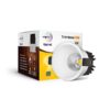 Wipro Garnet Trimless COB – Warm White, 12W