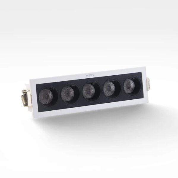 DC72027.jpg Wipro Garnet 20W Linear COB LED – Warm White (2700K), 1600 Lumens | 30° Beam Angle, 274x36mm Cutout | Ideal for Home, Office & Display Lighting | Pack of 1 | Model DC72027