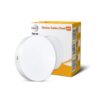 Wipro Garnet 12W Rimless Round LED Surface Panel | Cool White Light (6500K) | Elegant Rimless Design for Wider Light Spread | Surface Mounted LED Downlight for Ceiling | Model DD11265
