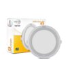 Wipro Garnet Wave Panel – Square, Cool White, 15W