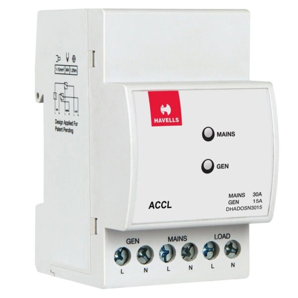 DHADOSN3015.jpg 3 Module SPN ACCL SPN 15 (3000 W) Havells
