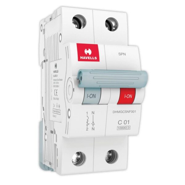 DHMGCSNF001.jpg MCB SPN C Curve 10 A Havells