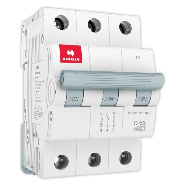 DHMGCTPF063.jpg MCB TP C Curve 63 A Havells