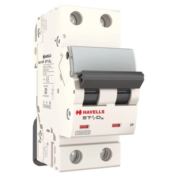 DHMZCDPF006.jpg MCB DP C CURVE 16 A Havells