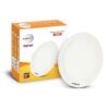 Wipro Garnet 6W Round LED Slim Plus Panel | Cool White Light (6500K) | Ultra-Slim Design | Aluminium Housing | Flicker-Free | Recessed Down Light for False Ceiling | 104mm Cutout | Model DI10665
