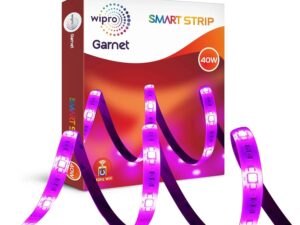 Wipro Garnet 40W Smart WiFi CCT RGB Strip (DS44000) |MODEL DS44000