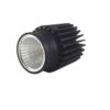 Wipro 10W CCT Smart Module COB Spotlight, 800 Lumens, 25° Beam Angle, Trimless Round Black Downlight, Ceiling Light for Homes and Offices, Model DS51000
