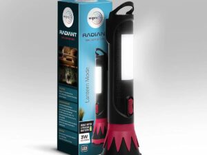 Wipro Radiant Dual Light LED Torch – Torch + Lantern, 3W
