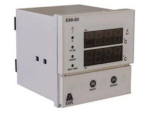 EX9-2A-U | Dimension: 96×96, 2set point, 2display Alarm type 1Rly c/o per set point, J/K/PT-100 EAPL