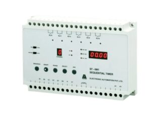 ST-6M1 | 6Channel timer, Sequential timer, 1Rly (1C-NO) per chnl EAPL