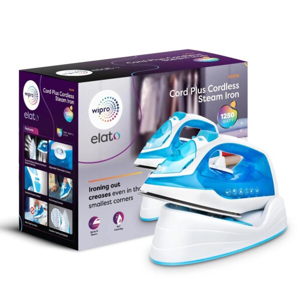 CORD PLUS CORDLESS STEAM IRON |MODEL ED051125